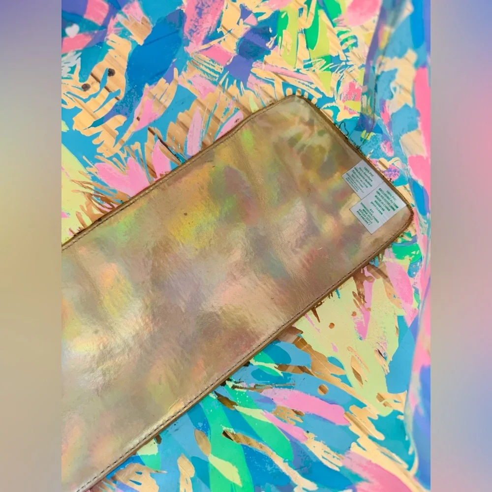 LILY PULITZER Multicolor Plastic Tote Bag - Picture 11 of 13